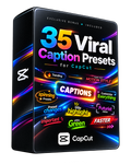 35 Viral Subtitles — CapCut Pack