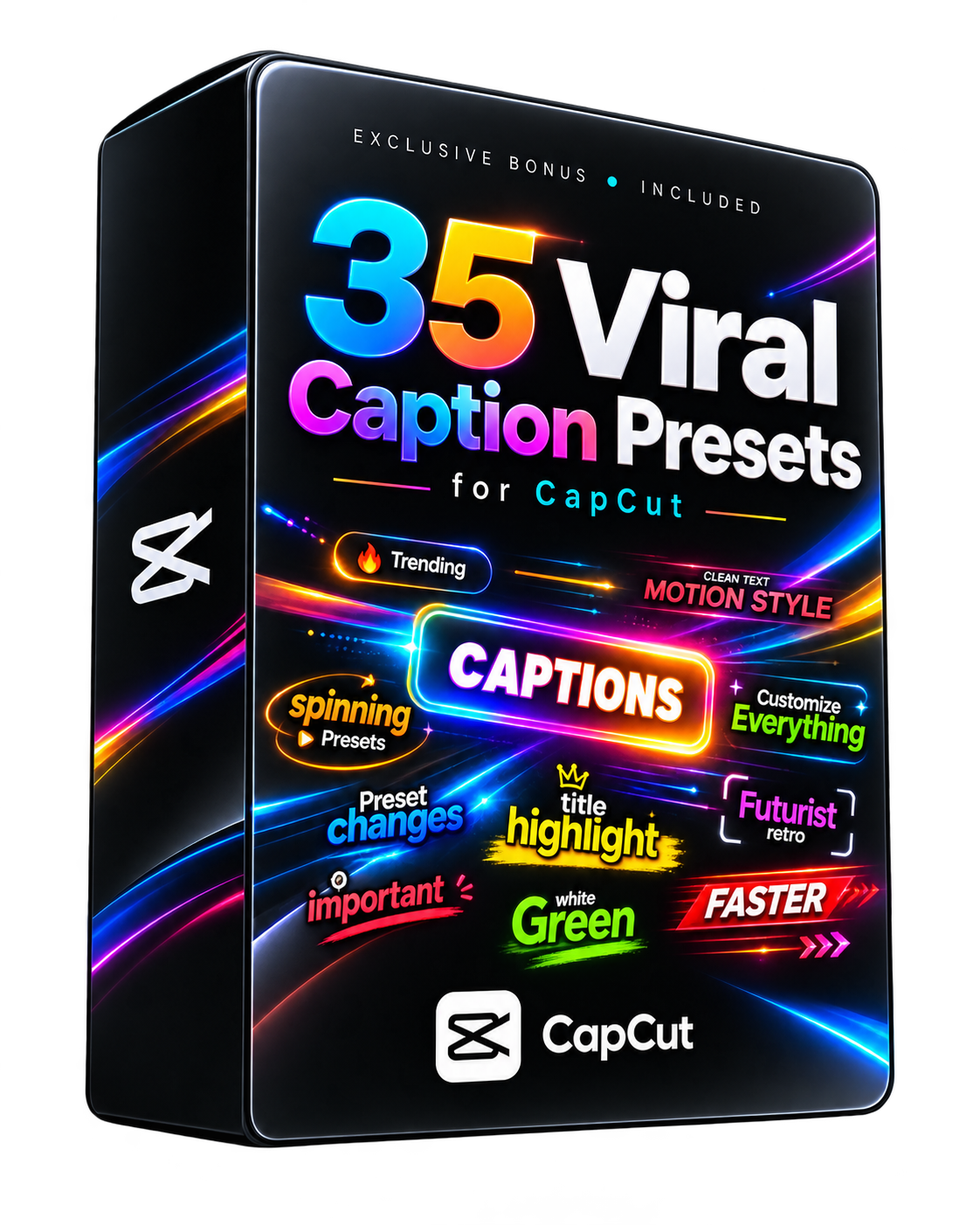 35 Viral Subtitles — CapCut Pack